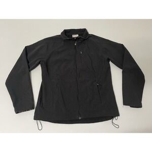 Double Diamond Jacket Womens Medium Black Full Zip Winter Ski Outdoor